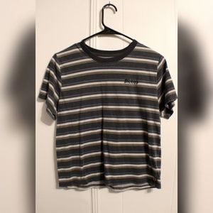 Dickies striped crop top